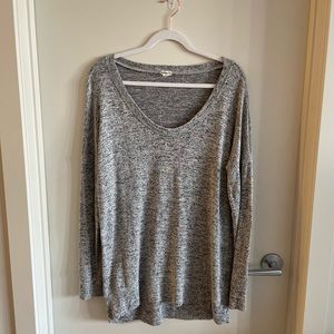 Heather grey long sleeve shirt (Garage)